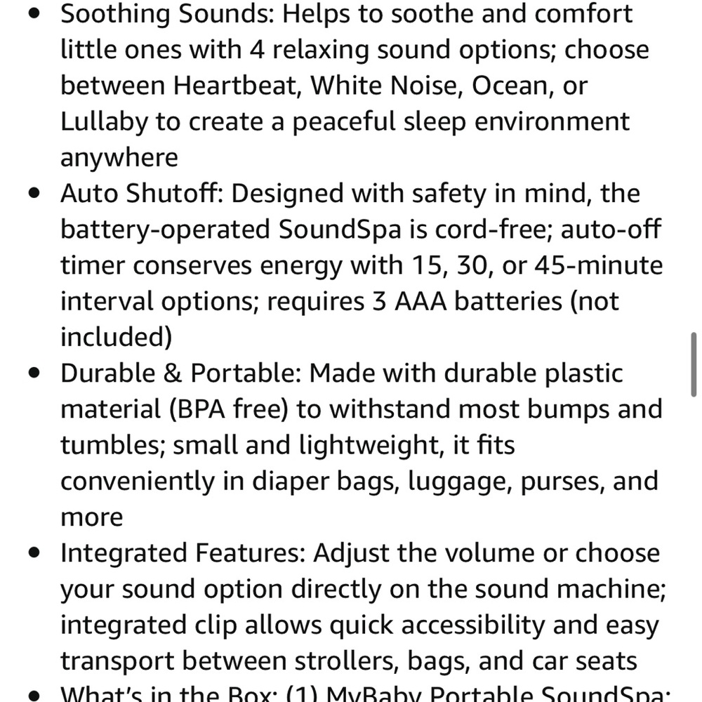Portable sound machine - Picture 5 of 5